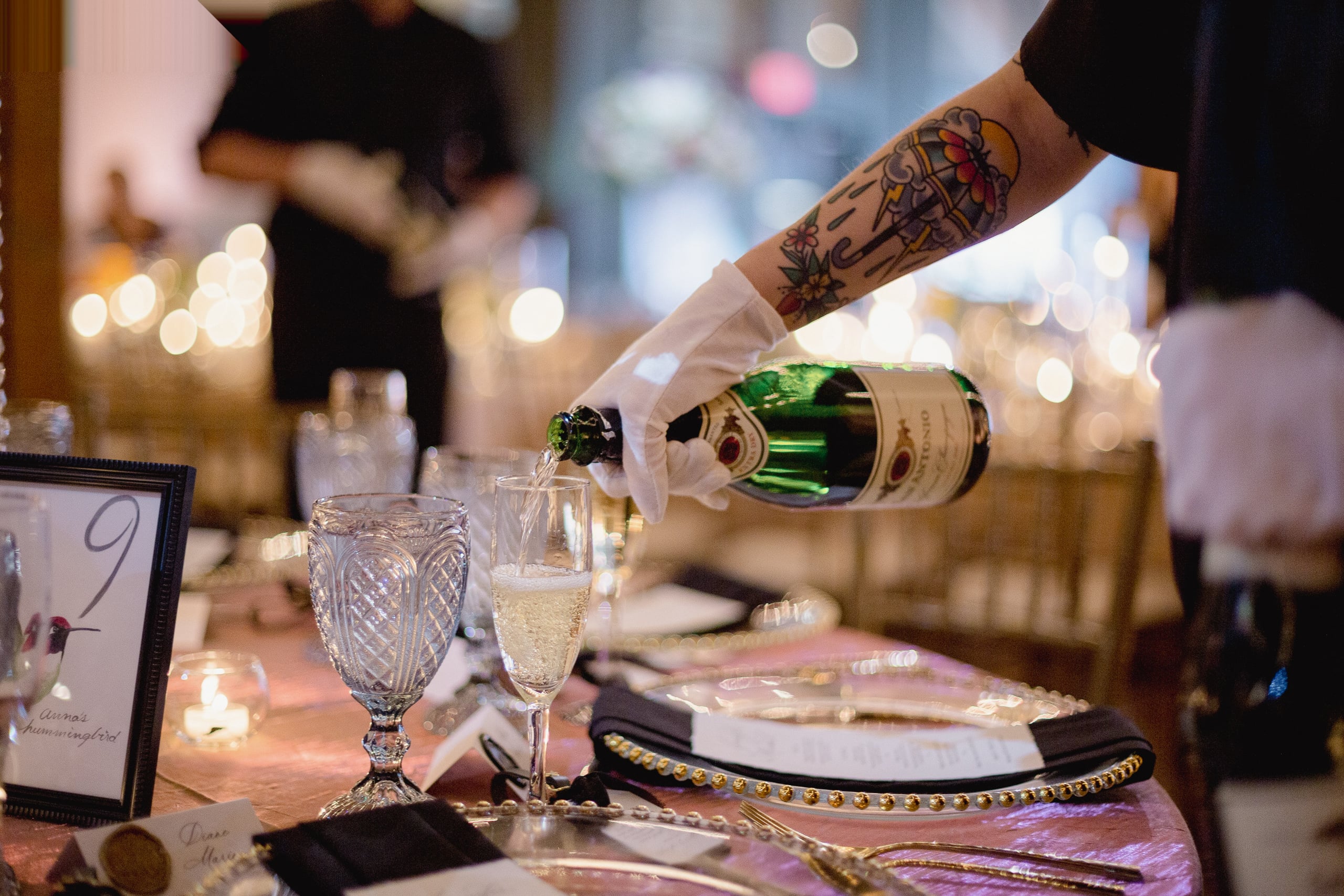 Wedding celebration at ICON Lounge in Sioux Falls, South Dakota