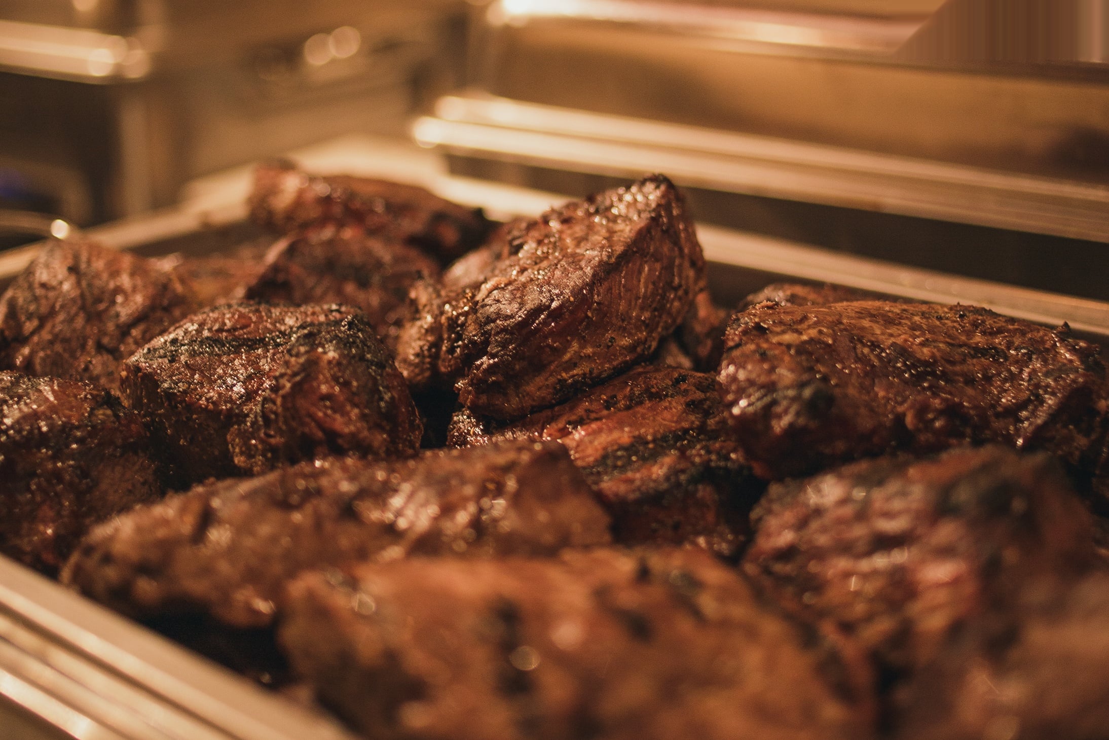 Filet of beef prepared for a wedding celebration at ICON Lounge in Sioux Falls, South Dakota