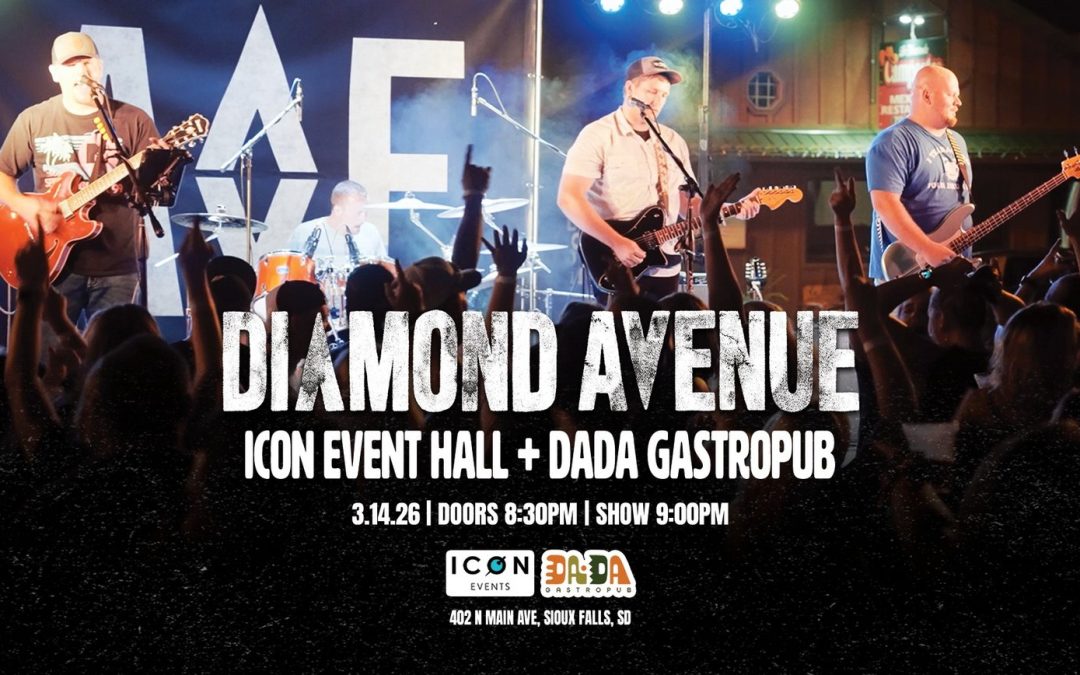 Diamond Avenue LIVE @ Icon Event Hall + DaDa Gastropub – Sioux Falls, SD