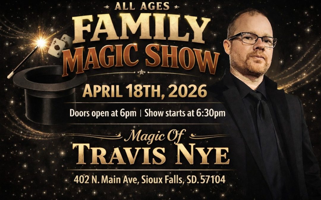 All Ages Family Magic Show at ICON Sioux Falls