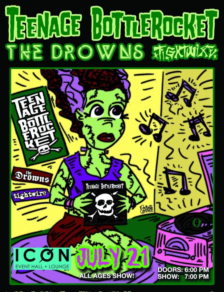 Teenage Bottlerocket / The Drowns / Tightwire at ICON (Sioux Falls)