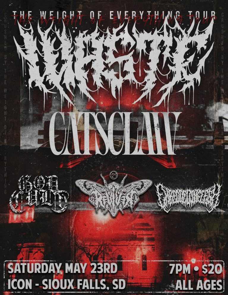 WASTE / CATSCLAW / REVIVER / GOD CULT & MORE at ICON.