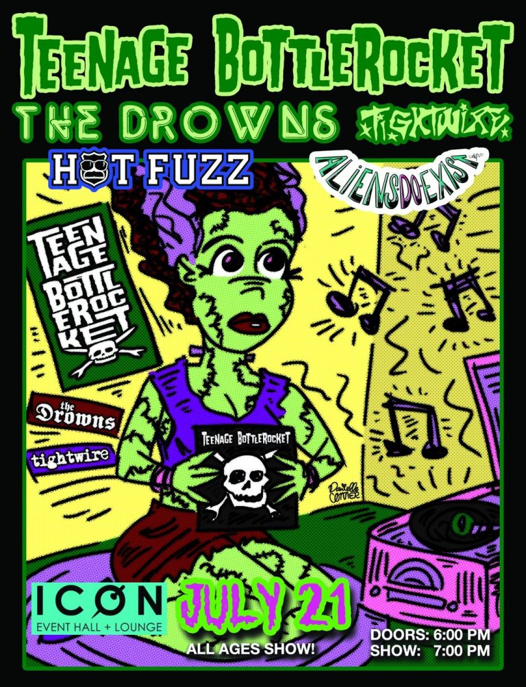 Teenage Bottlerocket / The Drowns / Tightwire at ICON (Sioux Falls)