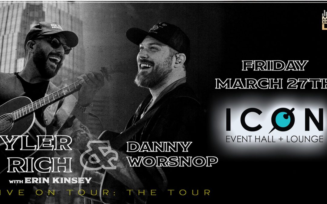 Tyler Rich + Danny Worsnop w/ Erin Kinsey & Brady Wrede at ICON - POSTPONED at DaDa Gastropub at ICON Sioux Falls